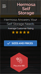 Mobile Screenshot of hermosastorage.com